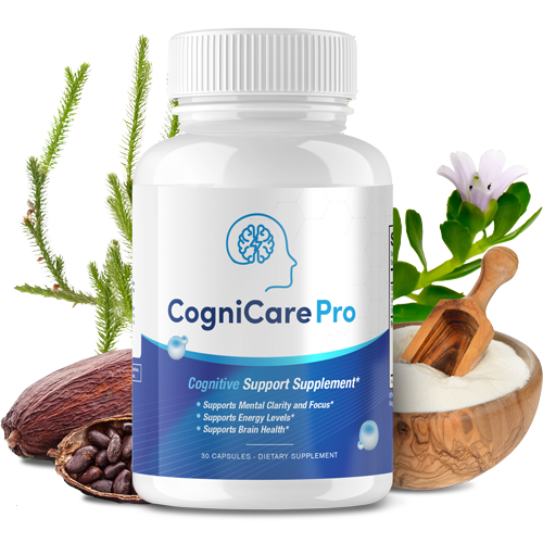 CogniCare Pro Memory & Recall Supplement Bottle