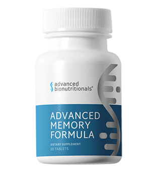 Advanced Memory Formula Cognitive Health Supplement Bottle