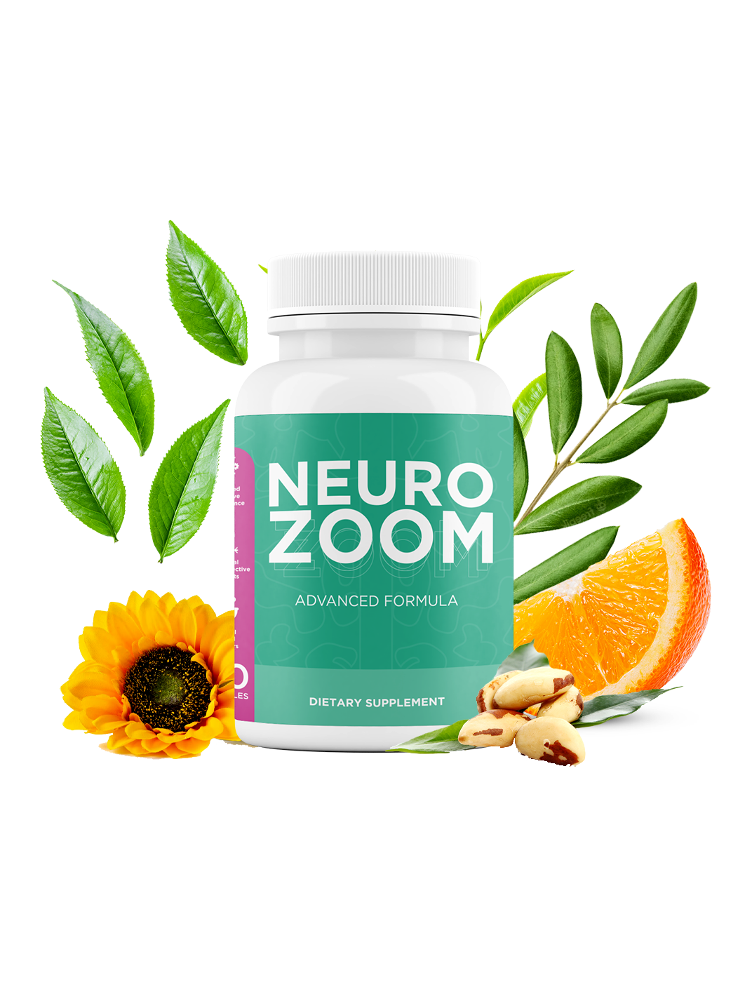 Neurozoom Office & Productivity Brain Supplement Bottle